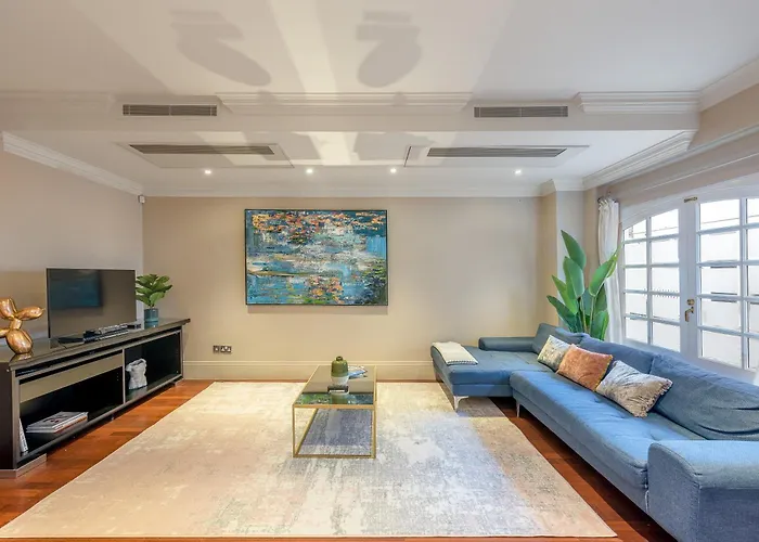 Casa Italia Near Hyde Park & Queens Gate, In South Kensington With Ac Air Conditioning & Washing Machine Dryer