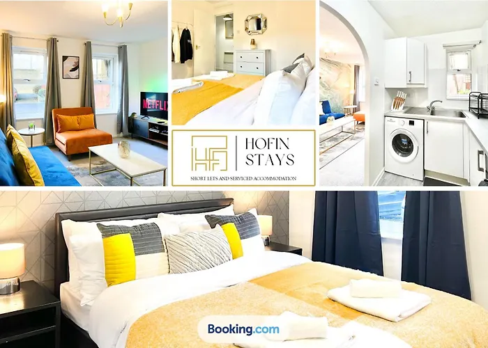 Free Parking - Business Or Relocation - Weekly Or Monthly Stay - 4 Guests By Hofin Stays Short Lets & Serviced Accommodation