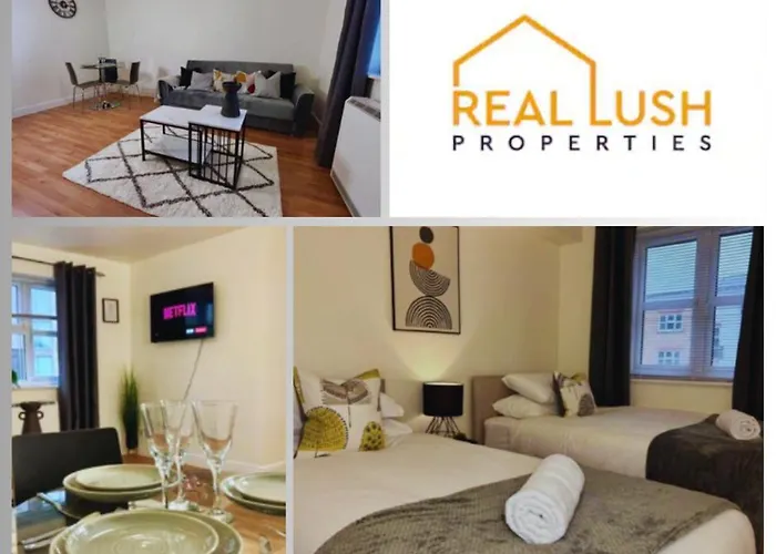 Real Lush Properties-1 Bed Greenwich Apartment, London, Sleeps 6
