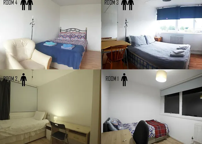 Elephant & Castle - Zone 2 - Private Rooms - Shared Bathroom