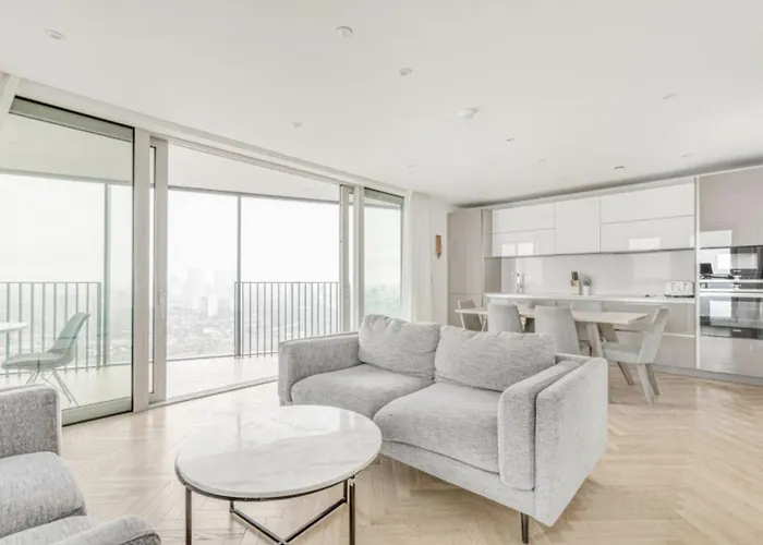 Luxury Apartment With Iconic London Views - London Eye, Big Ben, And Battersea Power Station