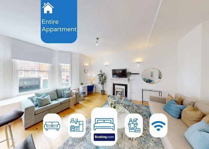 Two Bed Apartment By Livestay Short Lets & Serviced Accommodation London Near Oxford Circus
