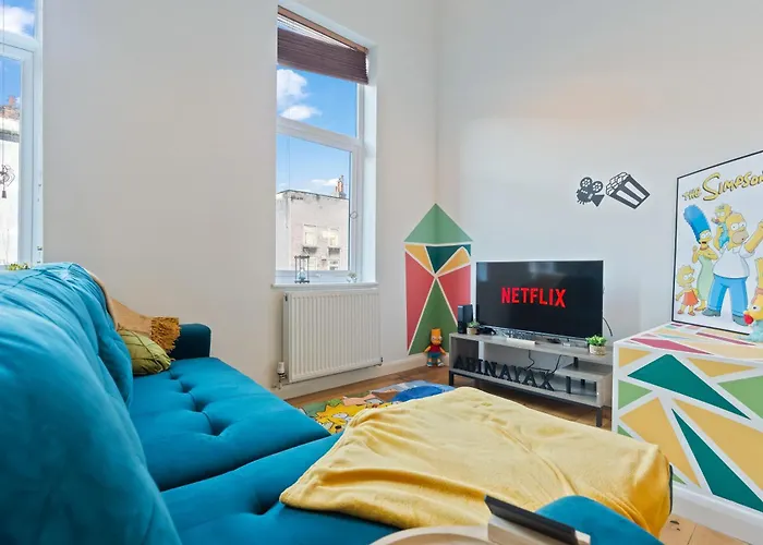 Cosy 1 Bed W Loft Sleeps 5 Close To Stations