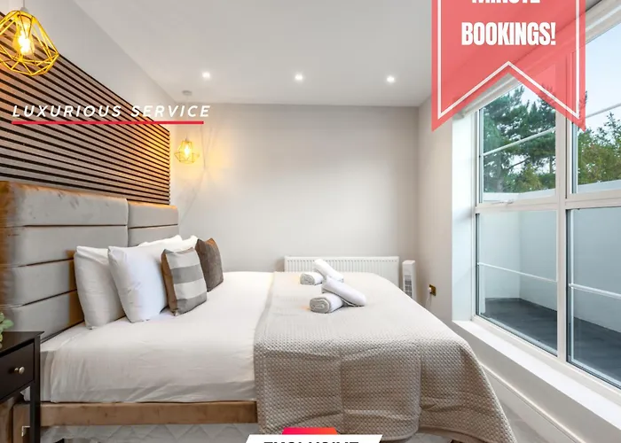 Premium Deals L Last-Minute Escape L 1 X Super King Bed And 3 Single Beds L Wembley Stadium Location, Free Parking, Sleeps 8 L Elevate Living Estates Short Lets & Serviced Apartments Wembley
