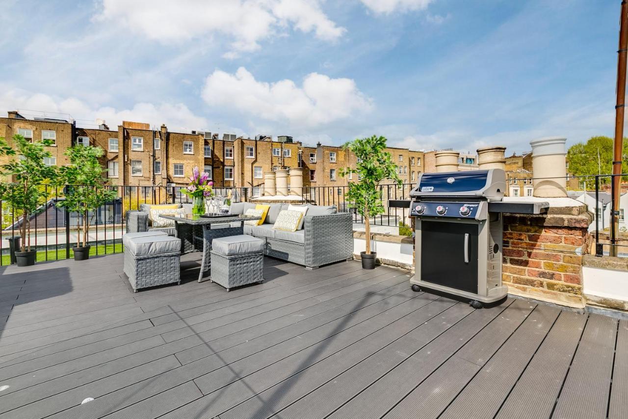 Superb 3 Bed/bath Luxury + Ibiza Roof Terrace Londres