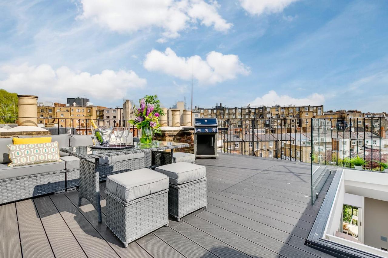 Superb 3 Bed/bath Luxury + Ibiza Roof Terrace * Londres