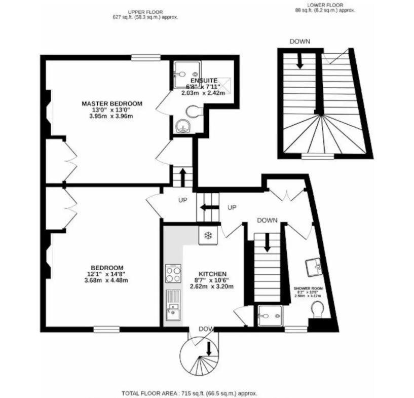 Apartamento Stylish 2-bed Flat, Quick Access To Sights