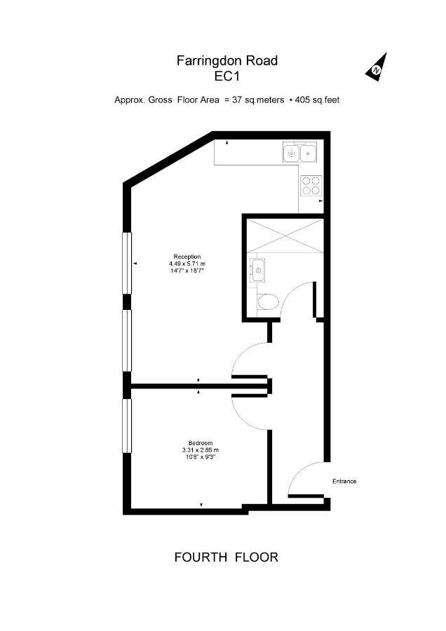 Heinze Flat 402 - One Bedroom Fourth Floor Flat By Living Casa de Férias Londres