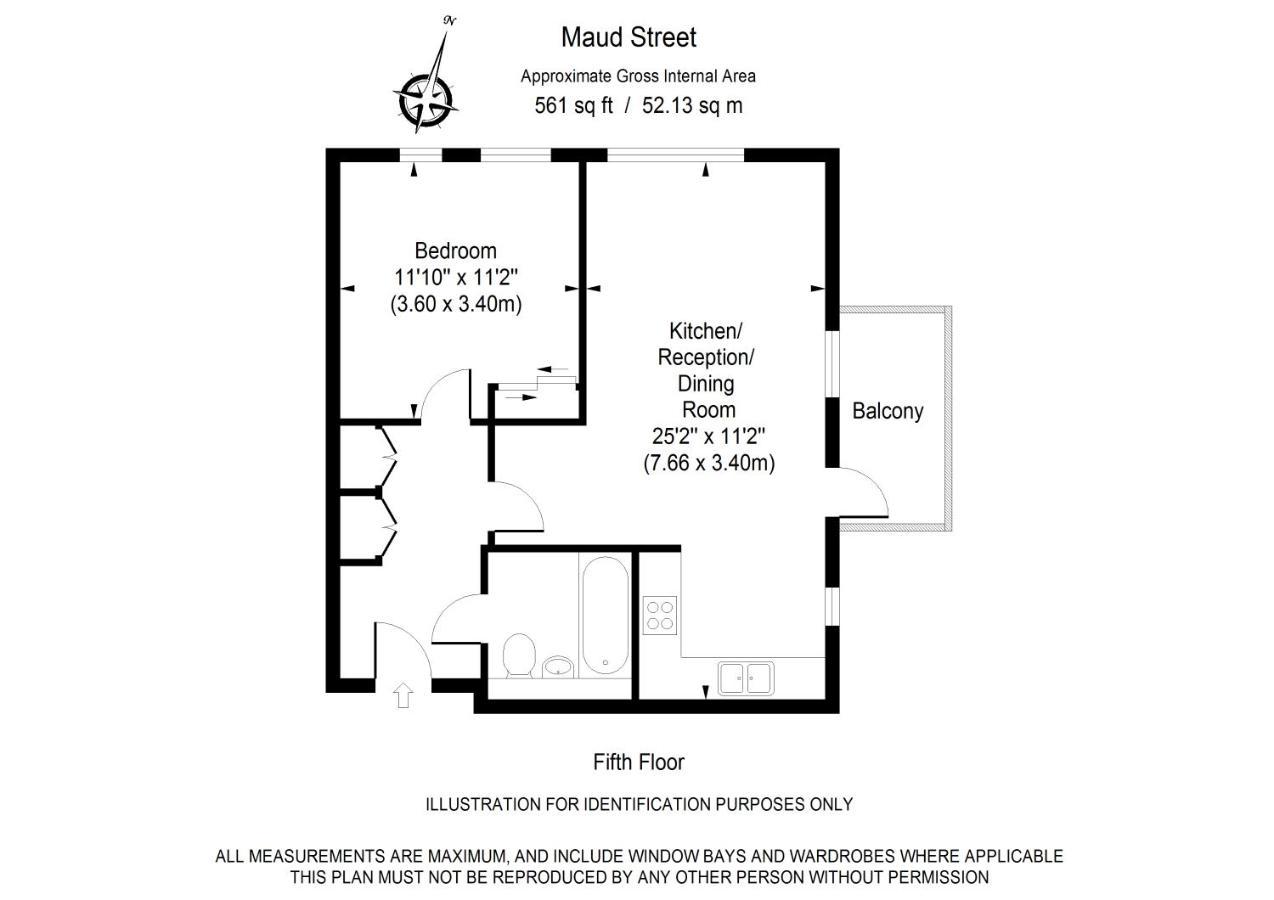Apartamento Spacious & Modern 1 Bedroom Close To Station In E16 *