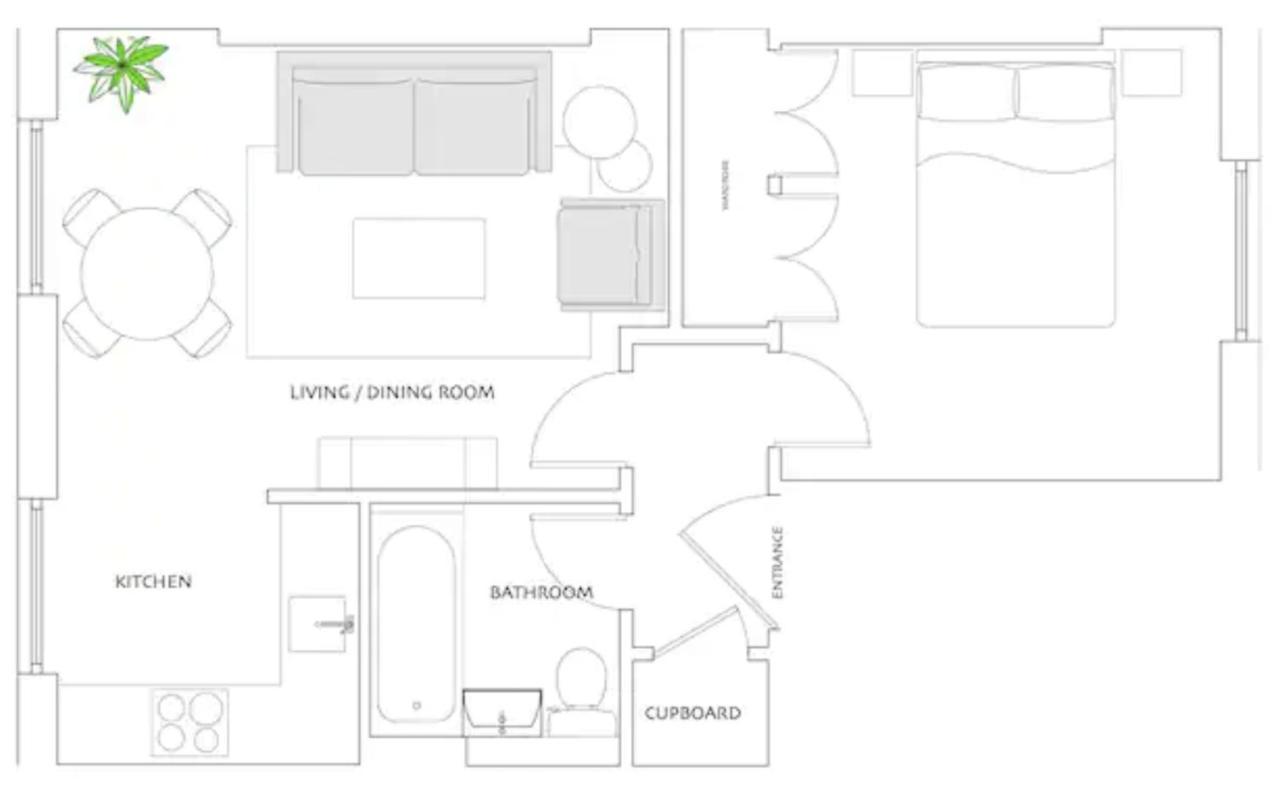 1 Bed Russell Square Apartamento *