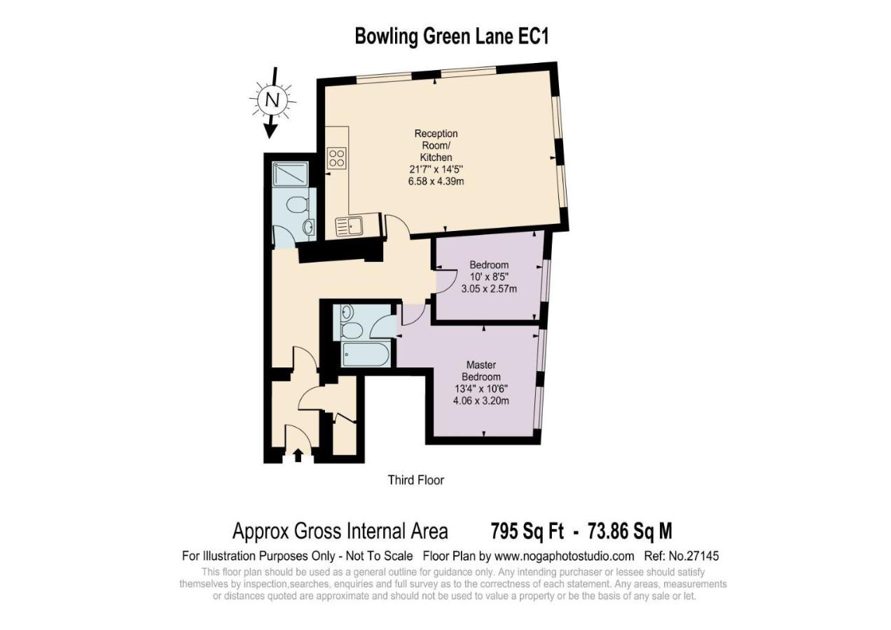 Mulberry Flat 2 - Two Bedroom 1st Floor By Living Londres