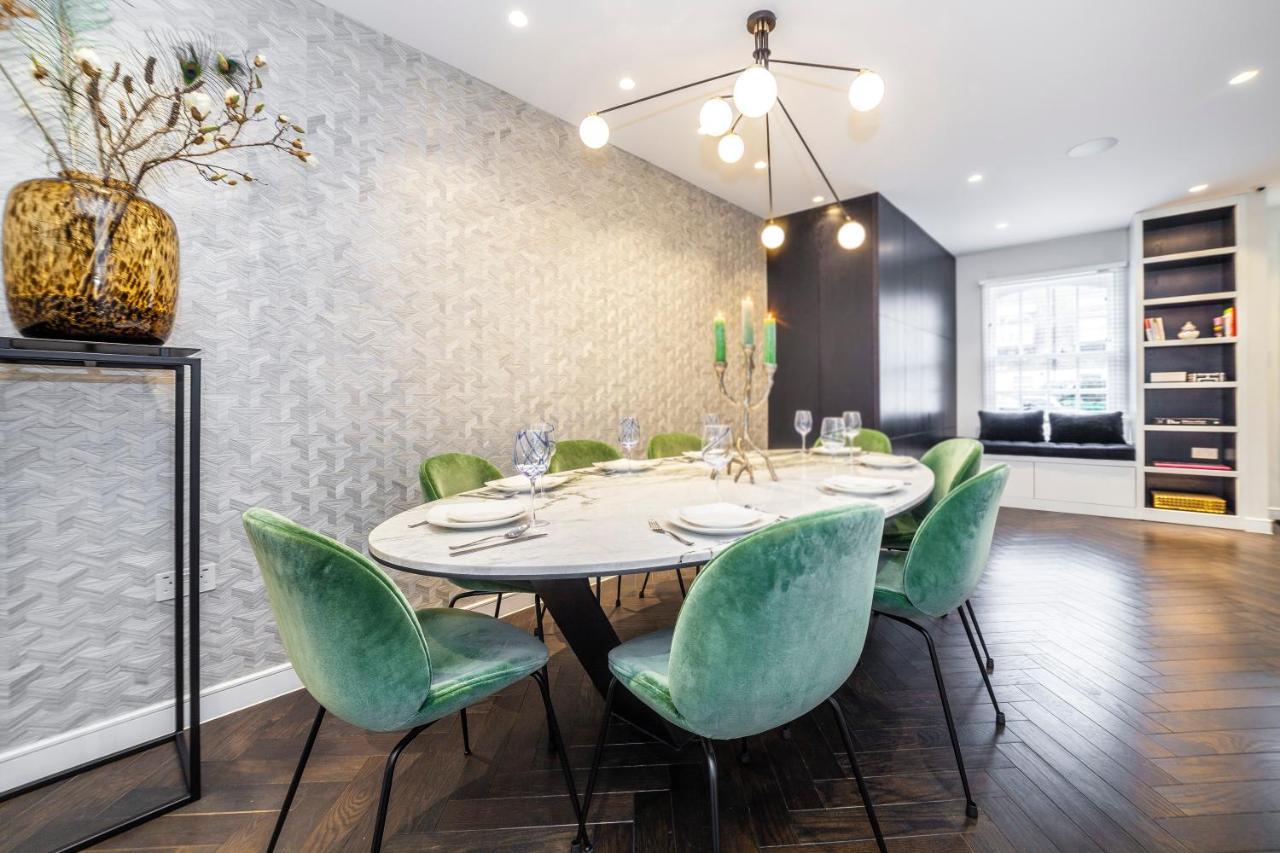 Vakantiehuis Luxury 3 Bedroom House With Garden Next To Battersea Park