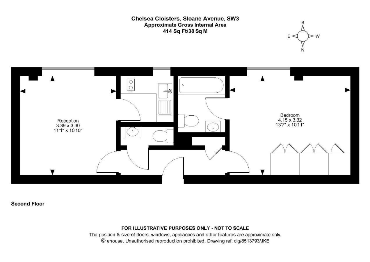 Love From Chelsea Large One Bed Superb Location Sloane Avenue Sw3