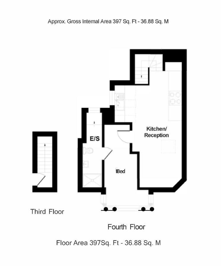 Sunny Loft In Center Of Apartamento Londres