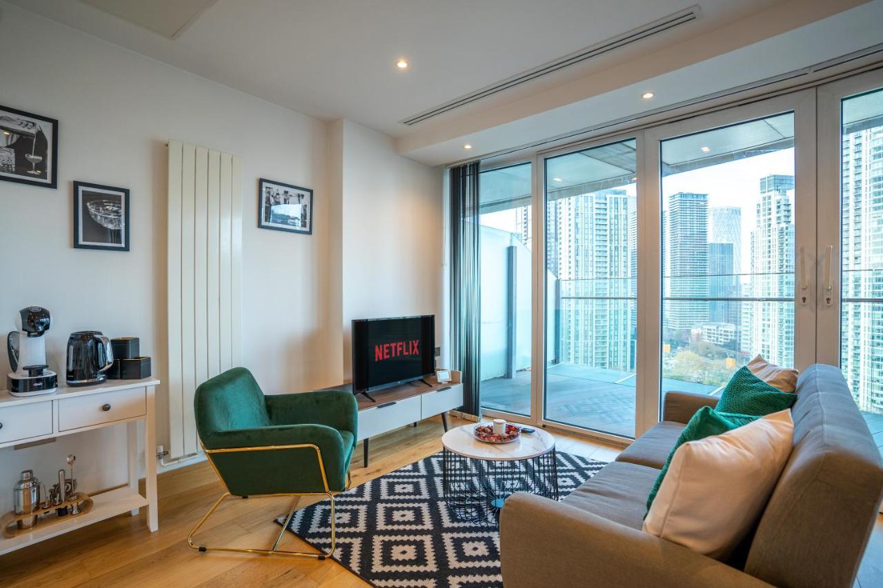 Canary Wharf Luxury Flat W/ View & Terrace Apartamento *