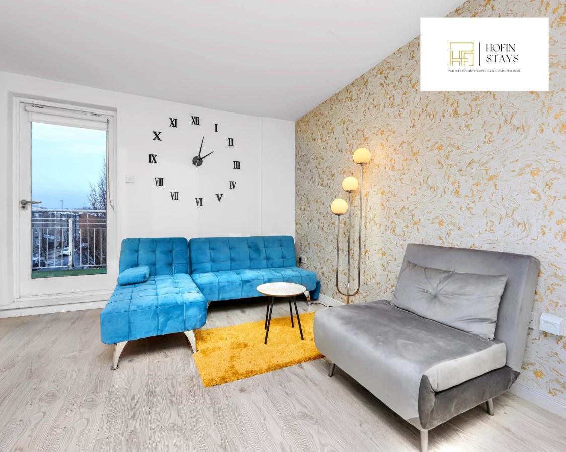 2 Modern Double Bed For 6 Guests By Hofin Short Lets & Serviced Appartement Londen