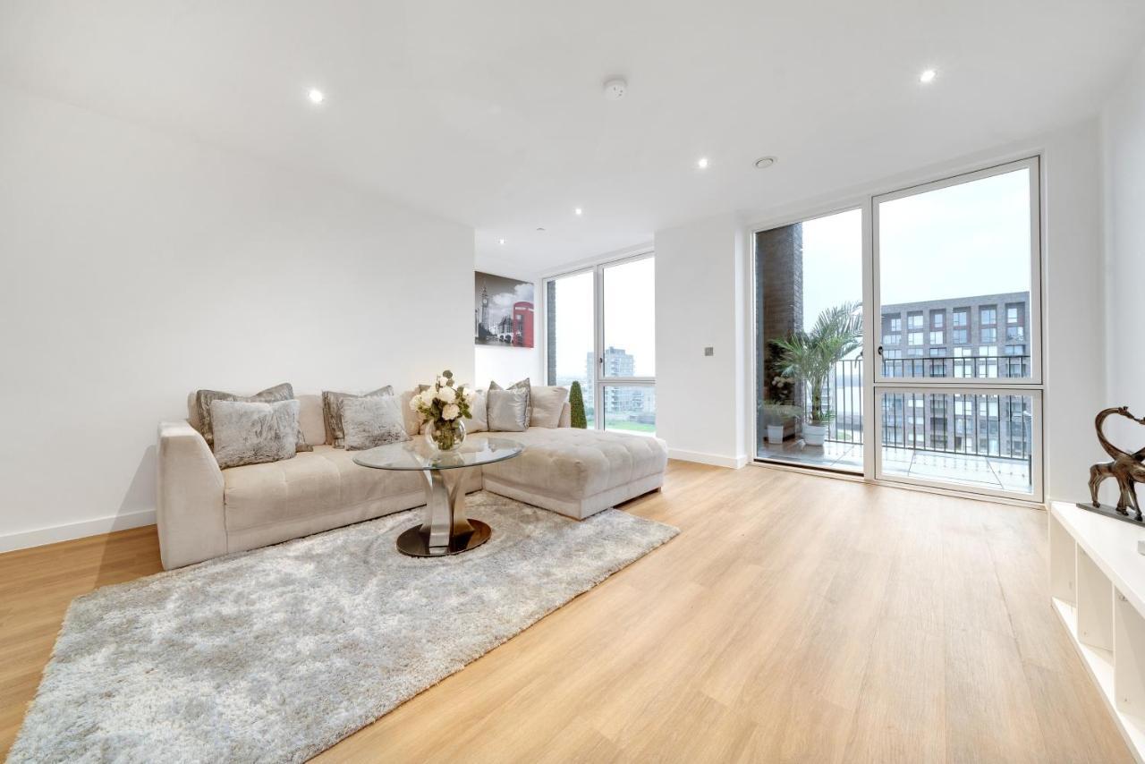 Luxury 3bed 3bath Royal Wharf Excel Newham Apartamento *