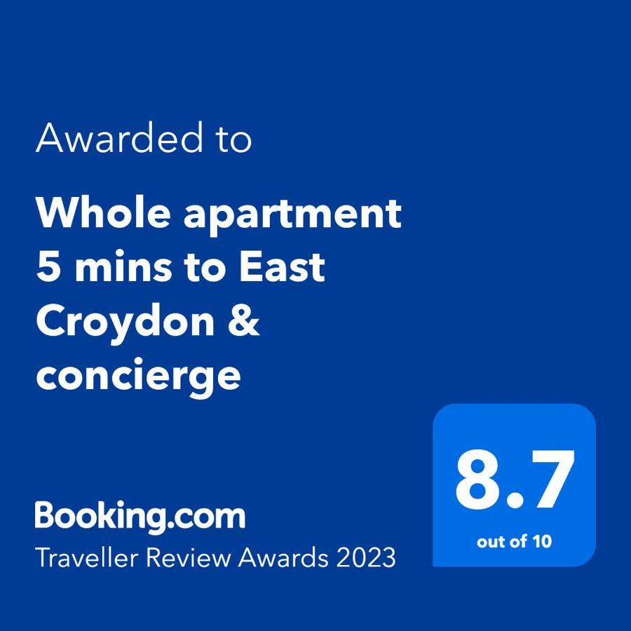 Apartamento Whole 5 Mins To East Croydon & Concierge *