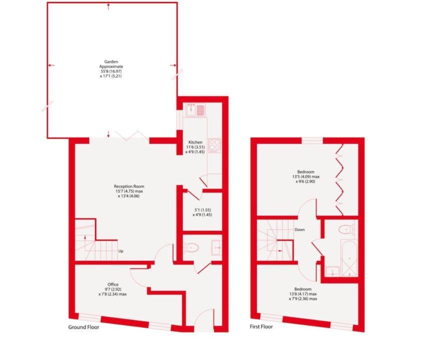 Vakantiehuis Amazing 3 Bed Interior Designed House With Garden - 114 The Hervey
