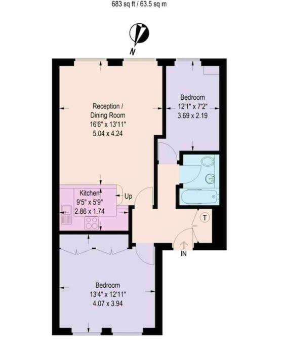 Appartement Luxury 2-bedroom In Prime South Kensington *