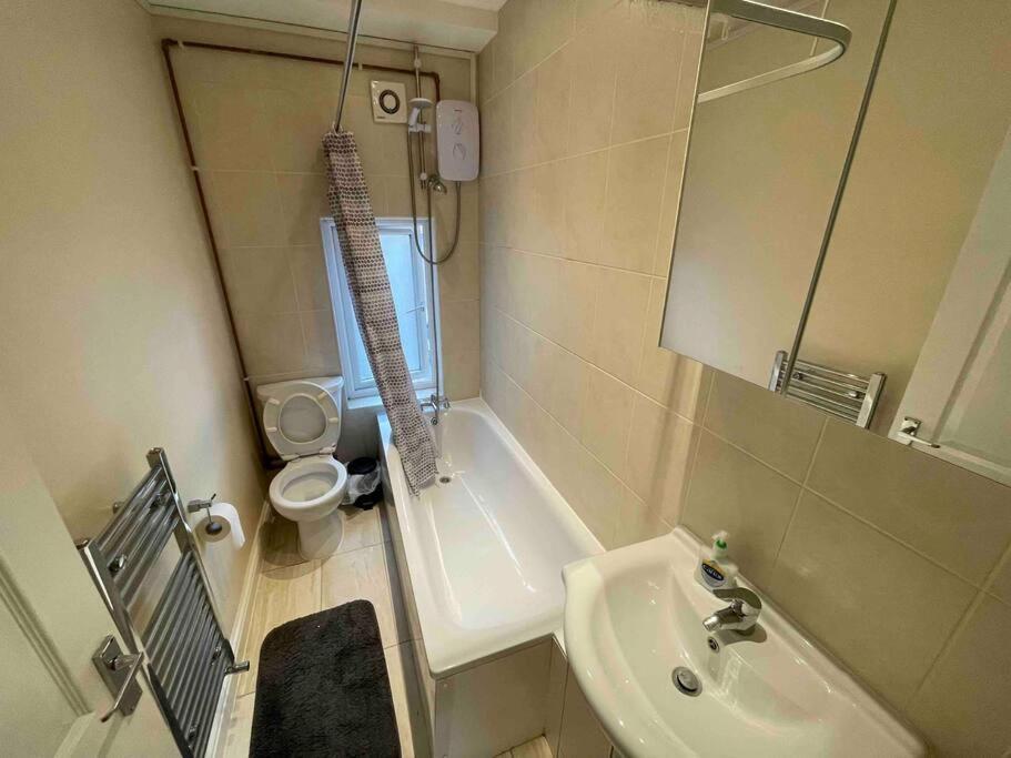 Apartamento Comfortable 1 Bedroom And Double Sofa Bed Flat Londres