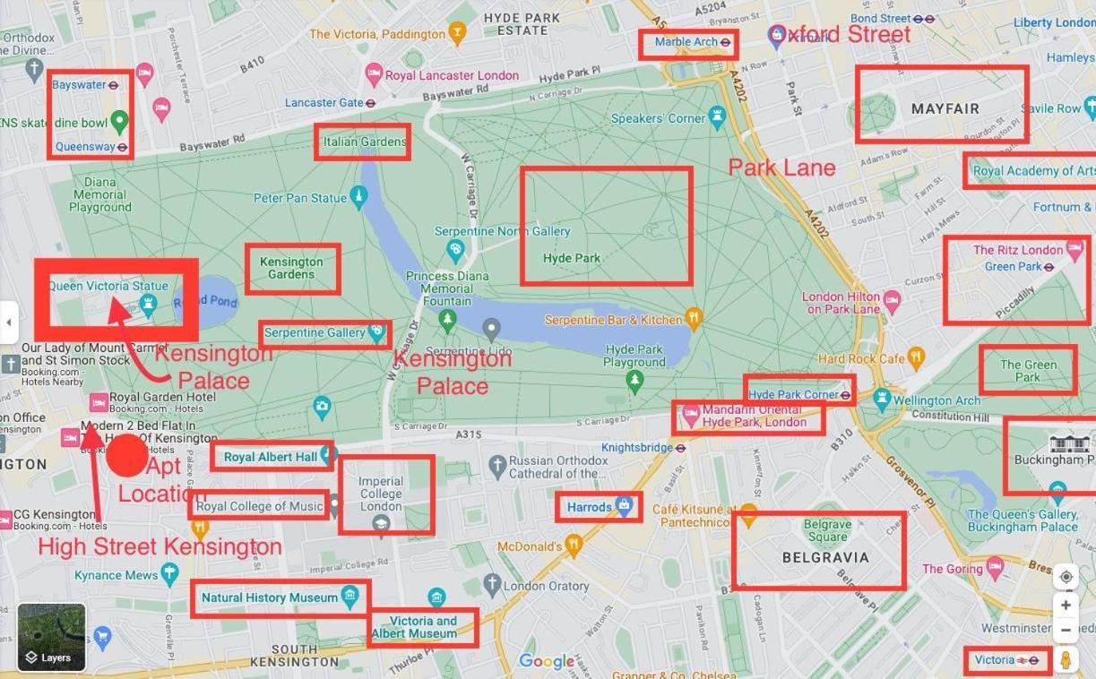 2 Bedroom Flat In Diplomatic Enclave In Kensington Apartamento Londres