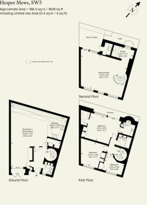 Stunning 4 Bed Mews House With Patio Casa de Férias
