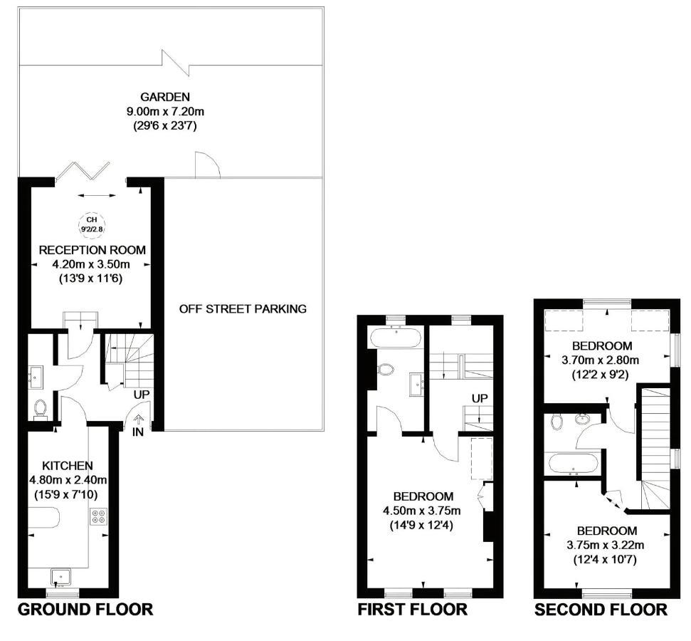 3 Bedroom Mews - Clapham Common - Free Private Parking - Sleeps 5 - Newly Refurbished - Sweetpea & Pillow