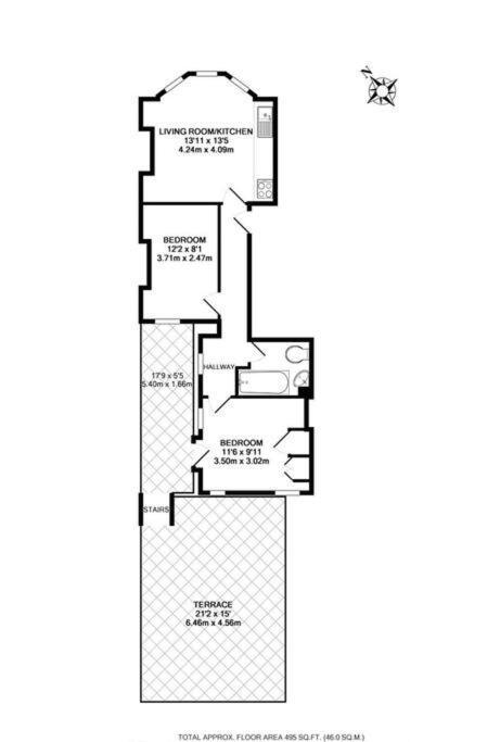 Appartement Luxury 3 Bed - Huge Outdoor Terrace & Amazing Transport Links