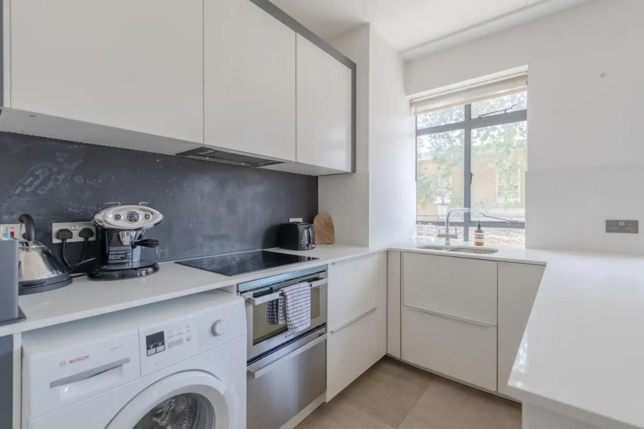 Sleek & Stylish 1bd Flat W Balcony - Kings Road Apartamento *