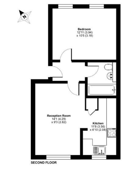 Self Contained 1 Bed Flat Next To Transport For Canary Wharf And Excel, O2 With Free Parking London