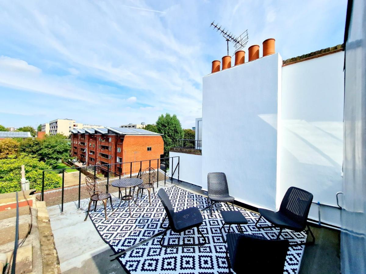 King's Cross & Angel Area, 4 Bedrooms With 7 Beds & Private Rooftop - Walk To St Pancras International Londen
