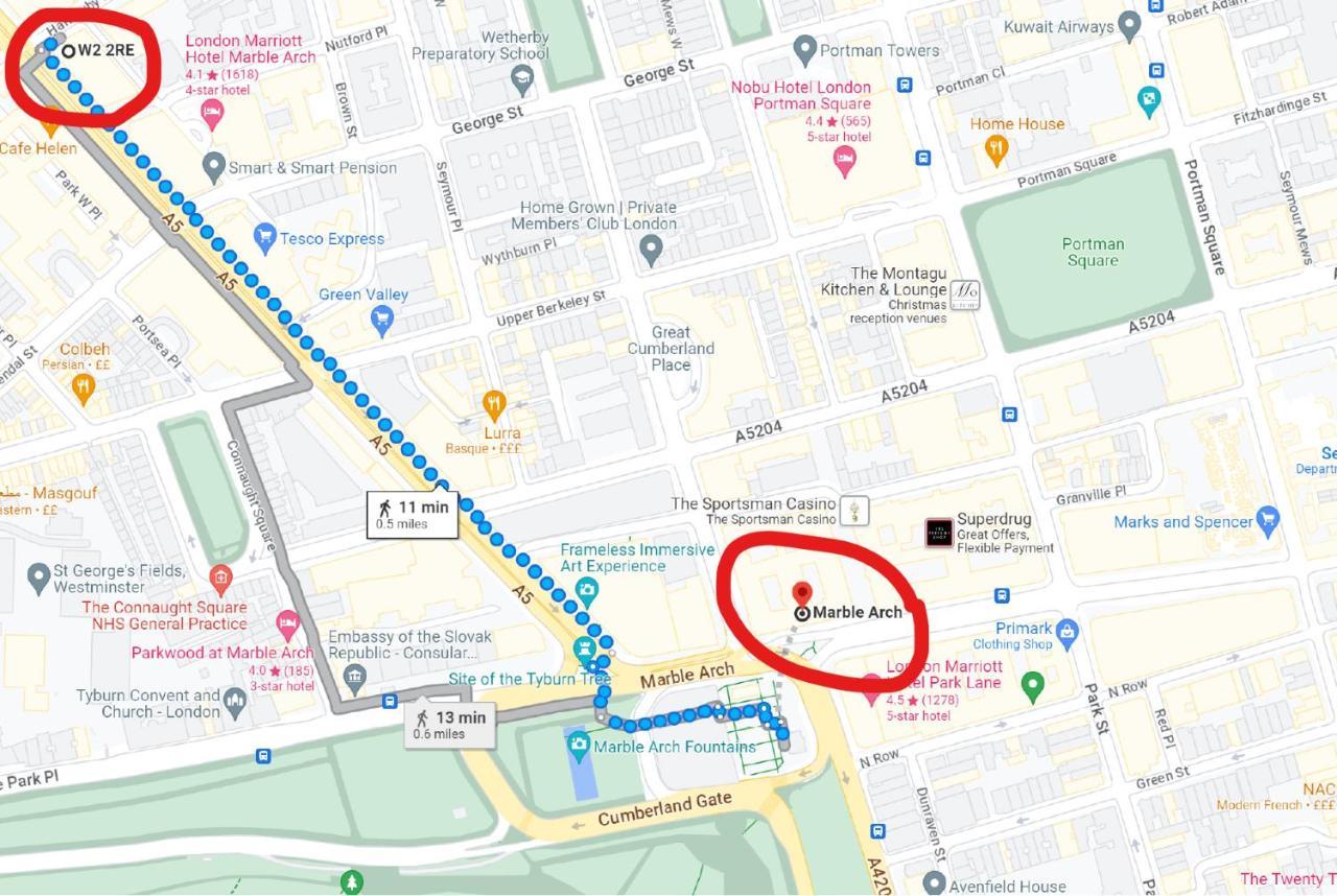 Appartement Luxury 1-bed, Marble Arch Londres