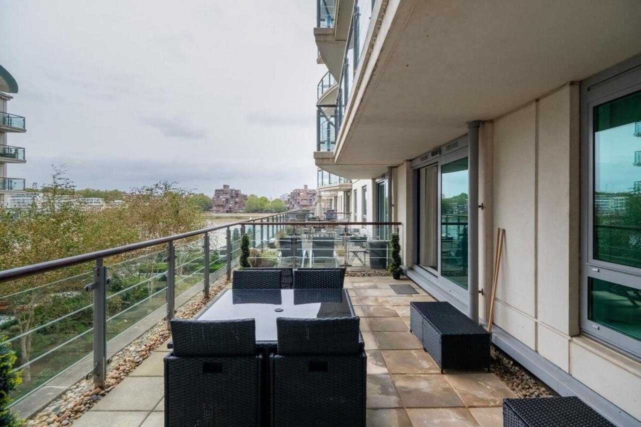 Appartement 2bd Flat W River View Balcony - Vauxhall!