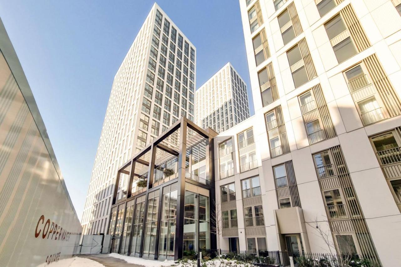 Appart hôtel One And Two Bedroom At Coppermaker Square In Lively Stratford
