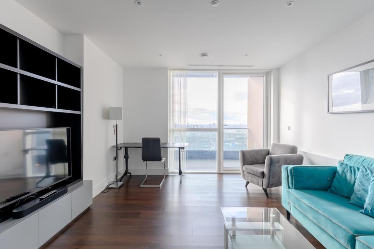 Chic 1bd Flat Wviews Of The Shard - South Quay! Londen