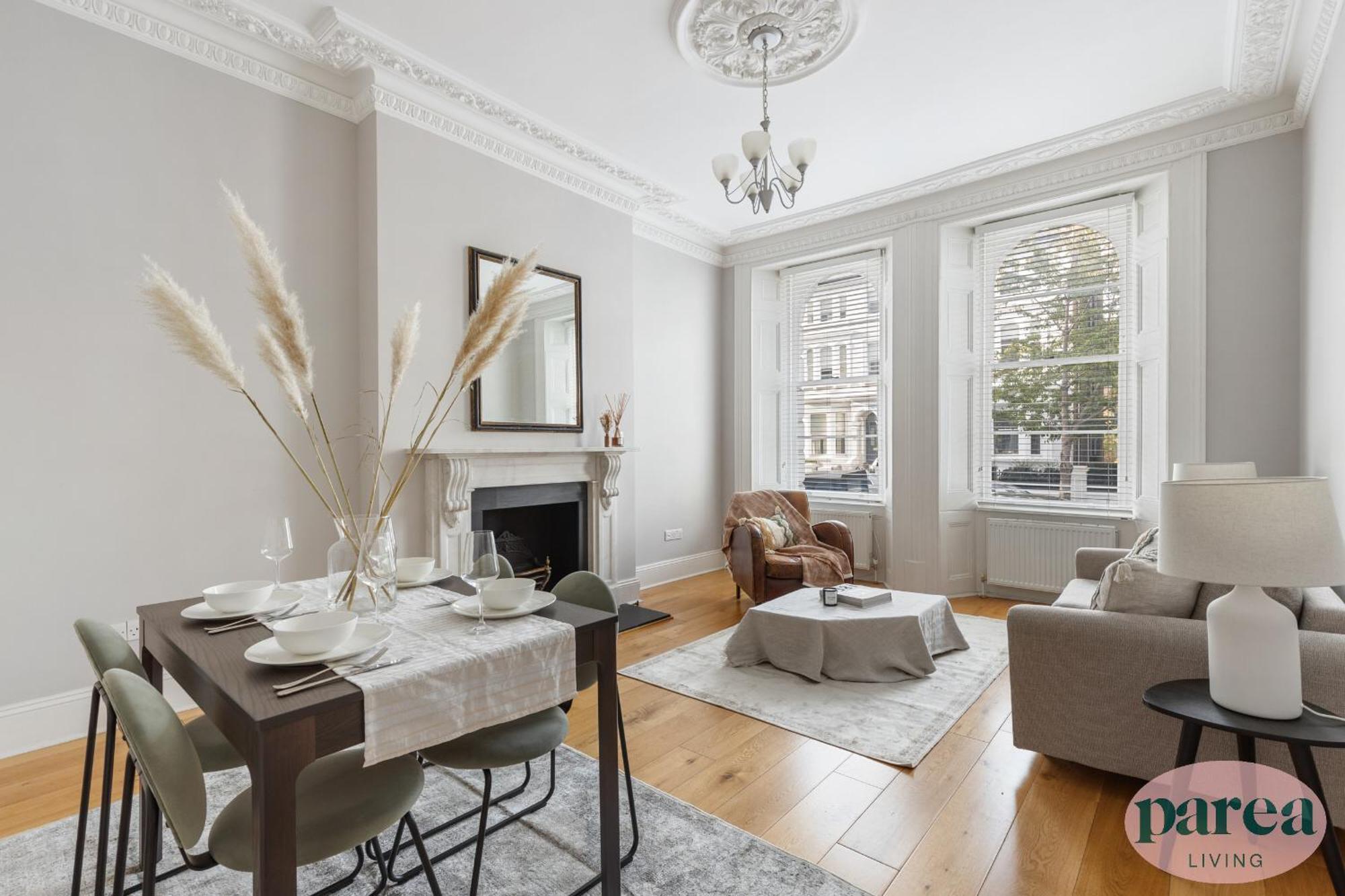 Appartement Parea Living - Notting Hill, Stylish 1-bedroom Flat, Private Gardens, Remote Working