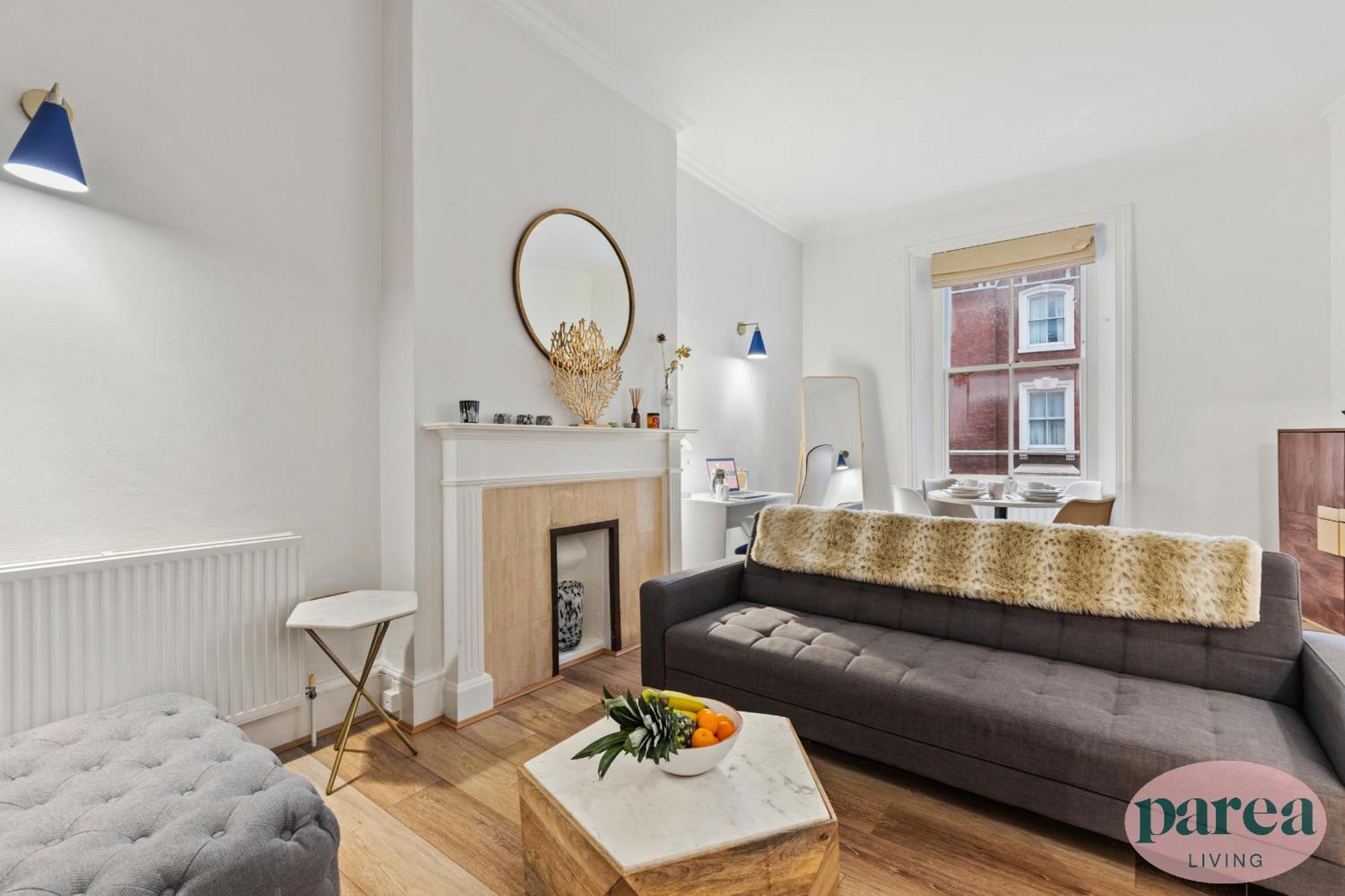 Parea Living - South Kensington, Elegant 1-bedroom Flat, Wfh Desk * Londres