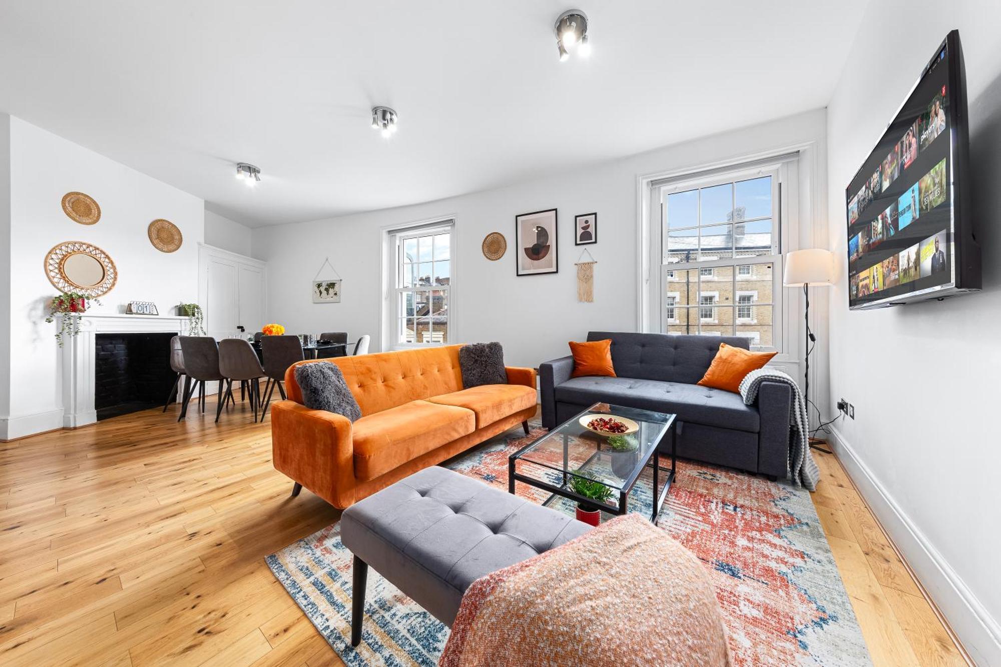 Apartamento Stylish 3 Bedroom Serviced In Kings Cross