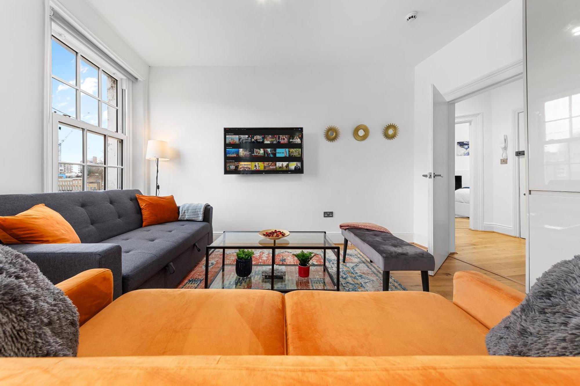 Stylish 3 Bedroom Serviced In Kings Cross *
