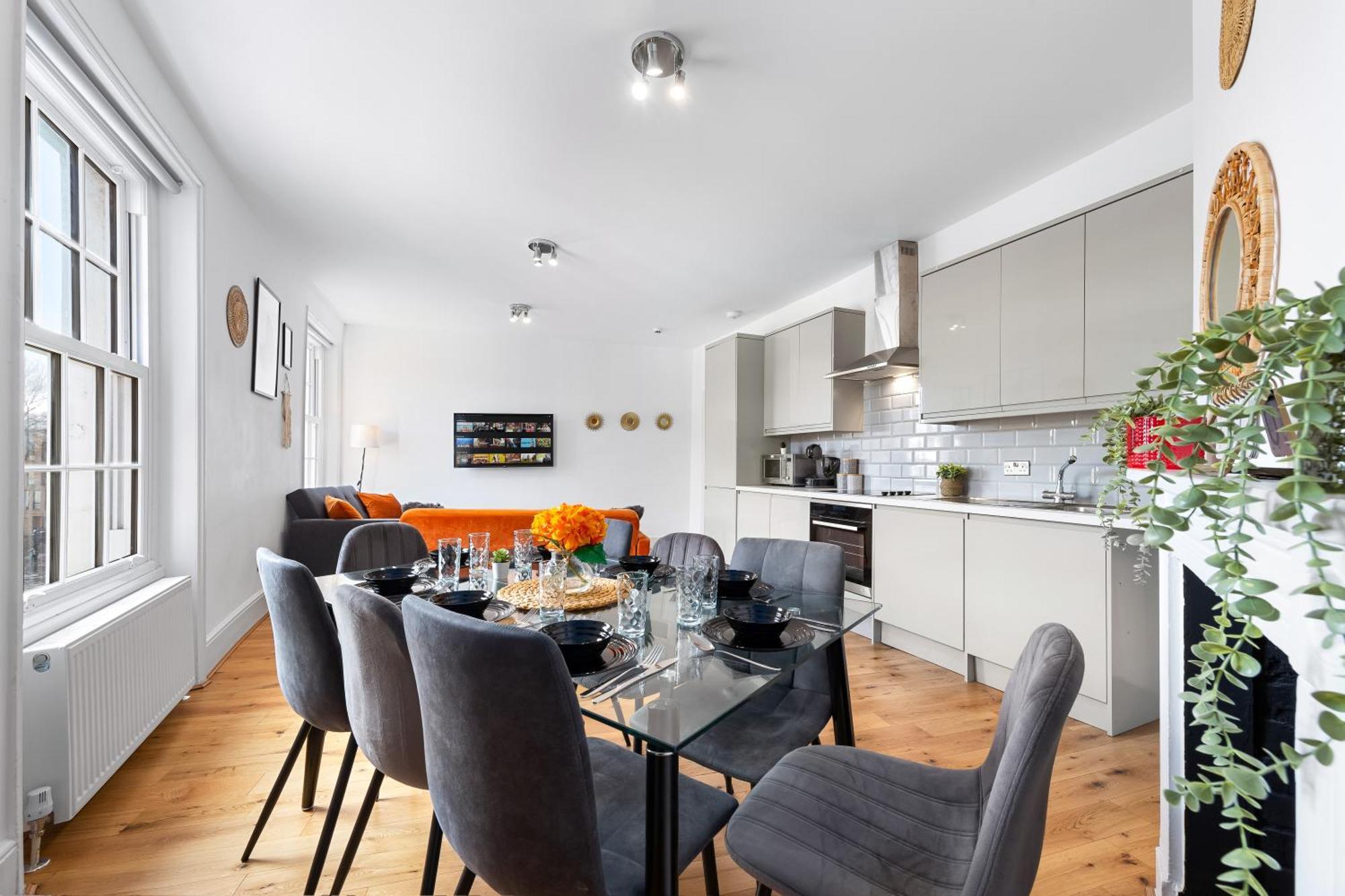 Stylish 3 Bedroom Serviced In Kings Cross Apartamento Londres