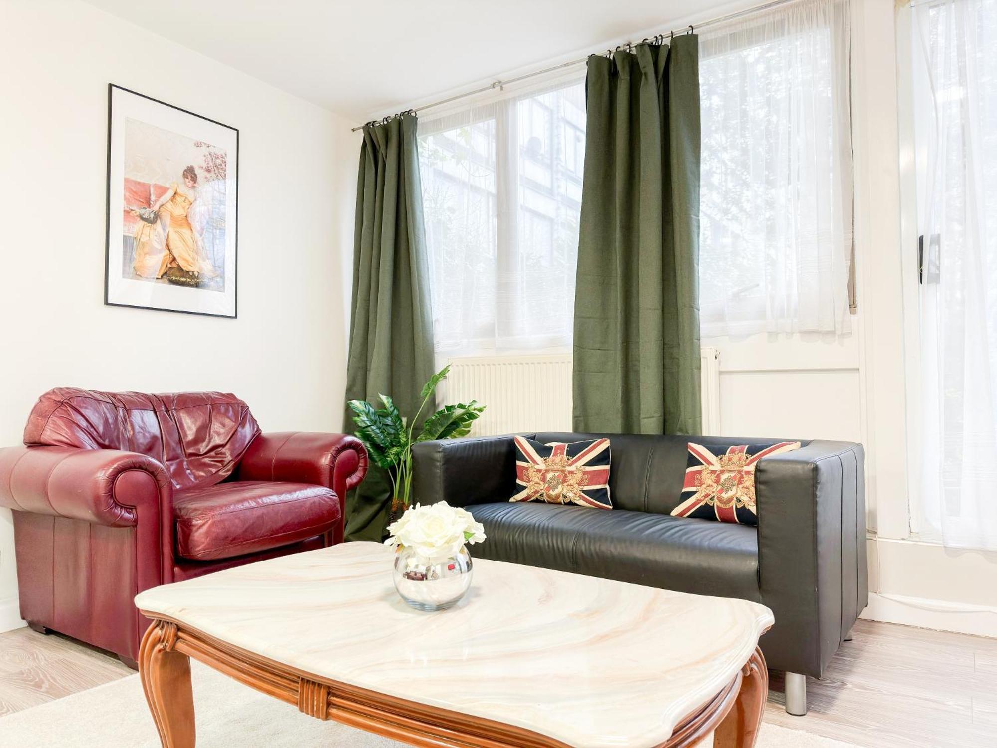 Apartment Cosy 3 Bedroom 3 Bathroom Flat With Private Garden- Maida Vale, Near Paddington London