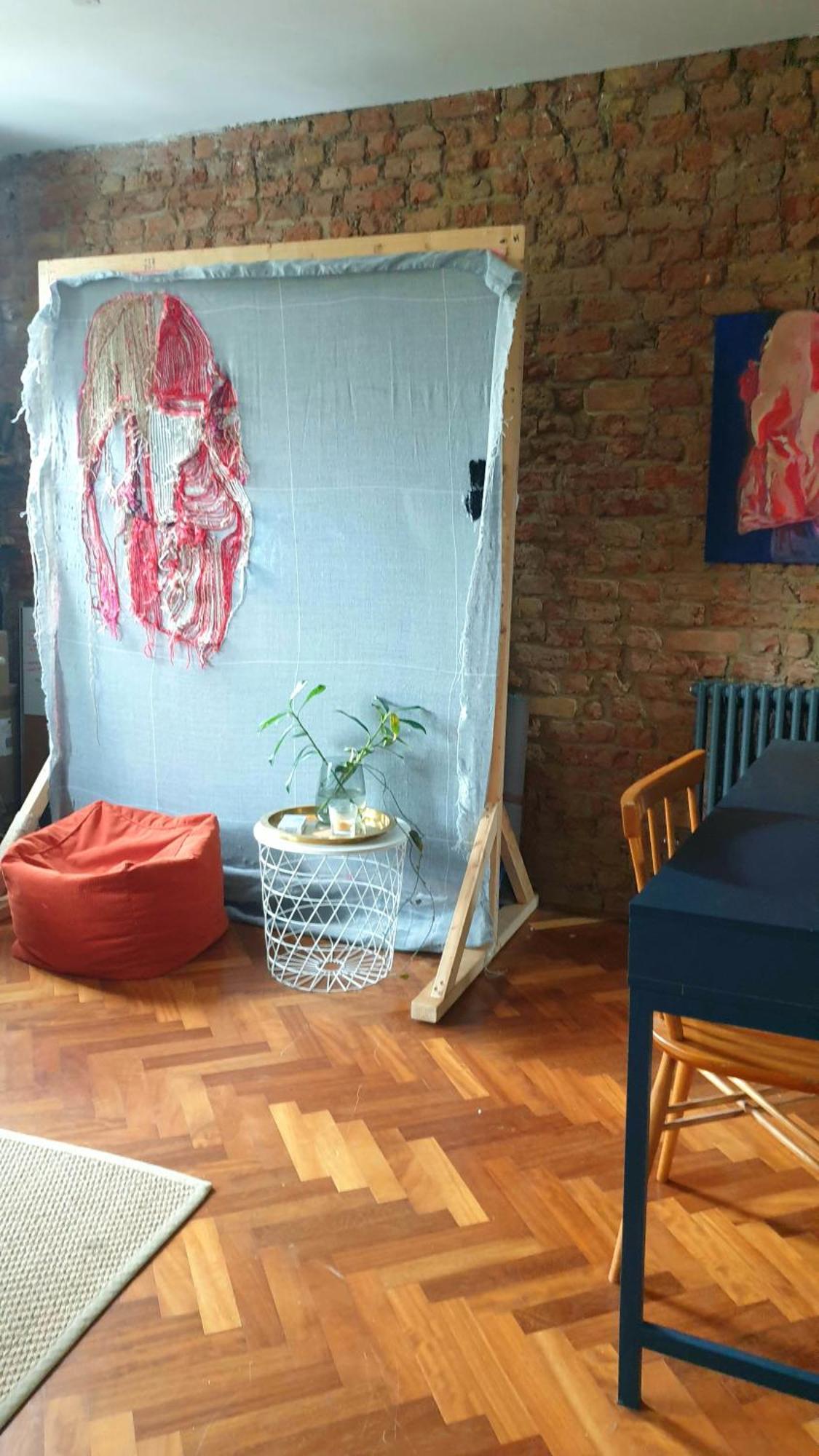 Quarto em Acomodações Particulares Charming Bedroom In Artist Studio
