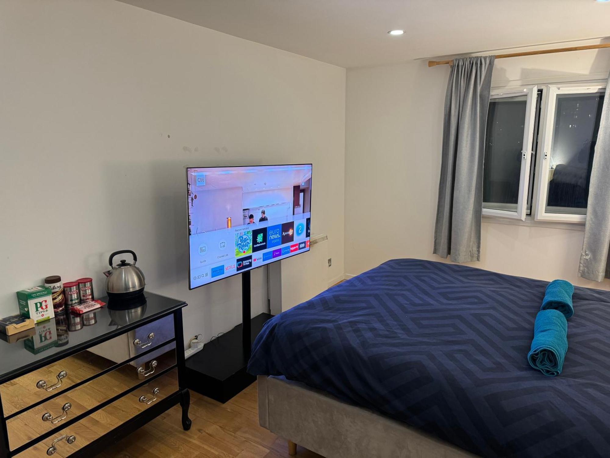 Hospedagem domiciliar Specious Double With King Size Bed *
