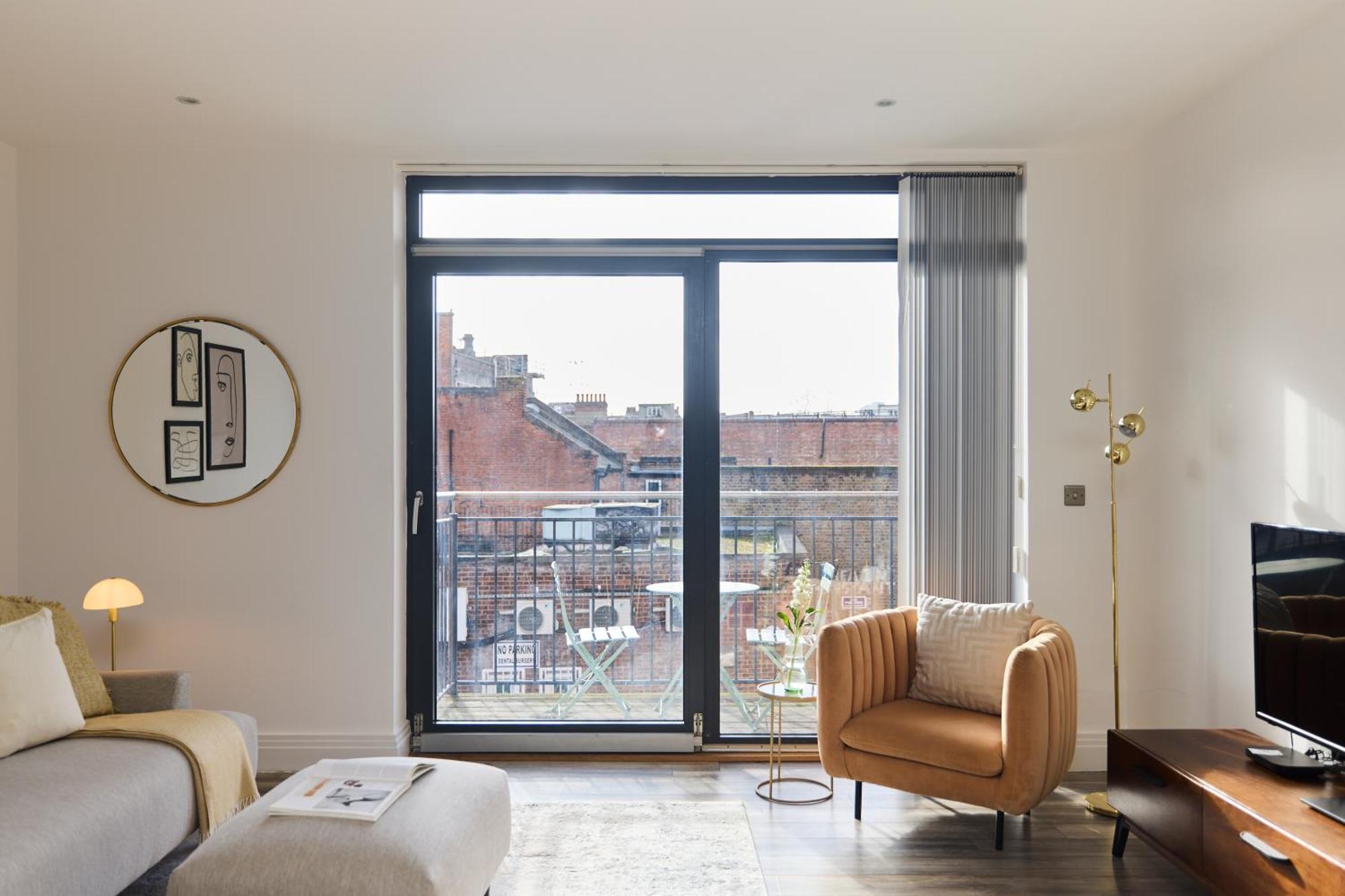 Apartment The Harlesden Place - Modern 3bdr Flat With Balcony *