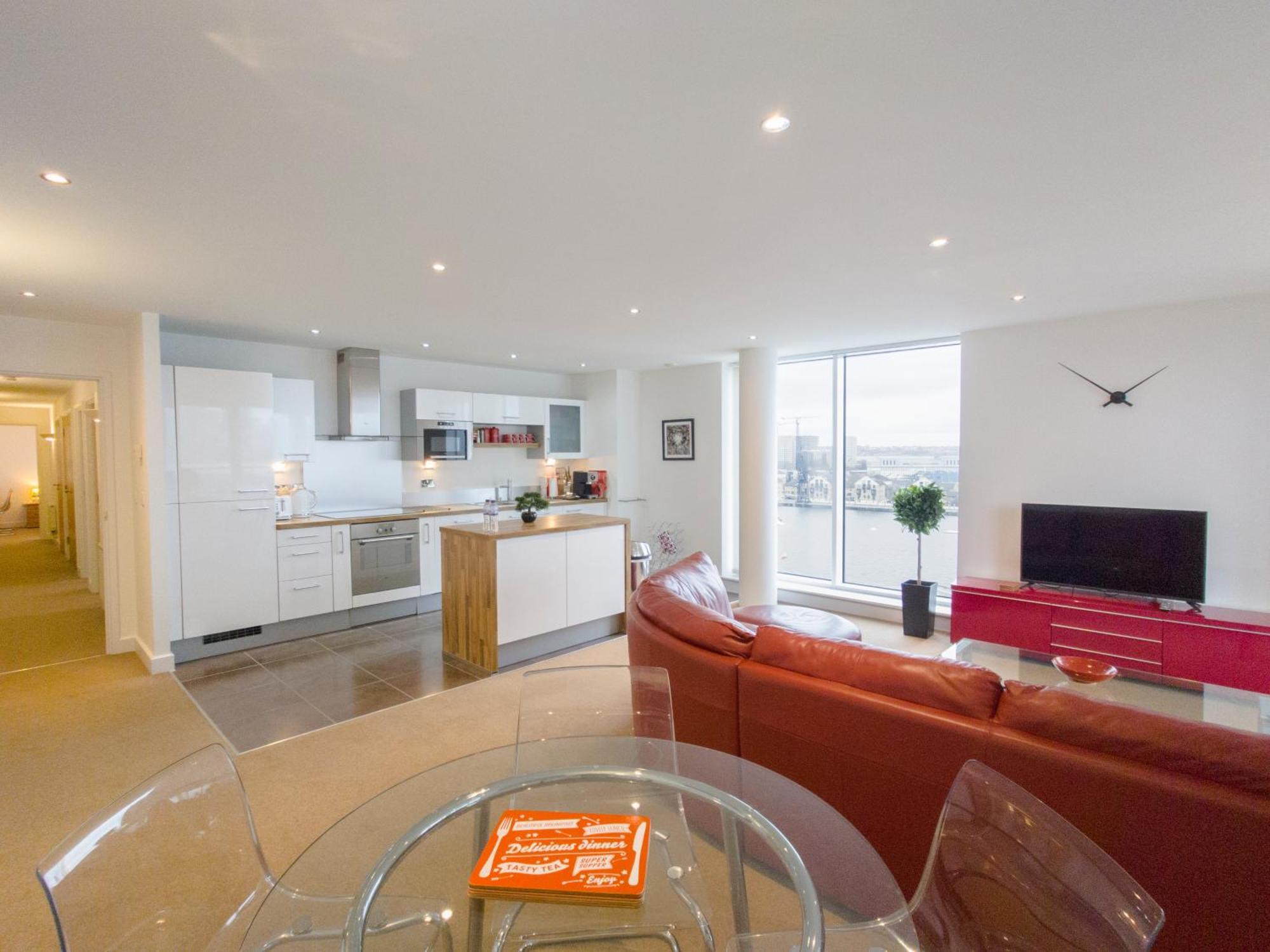 Excel - Three Bed Serviced Apartment London