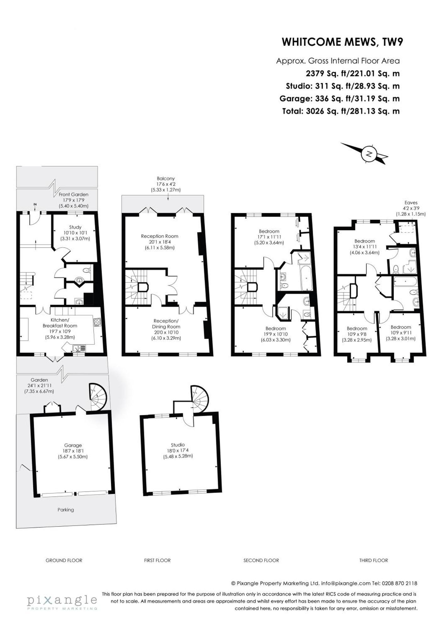 Richmond - 5 Bedroom Townhouse With Parking & Garden Londres