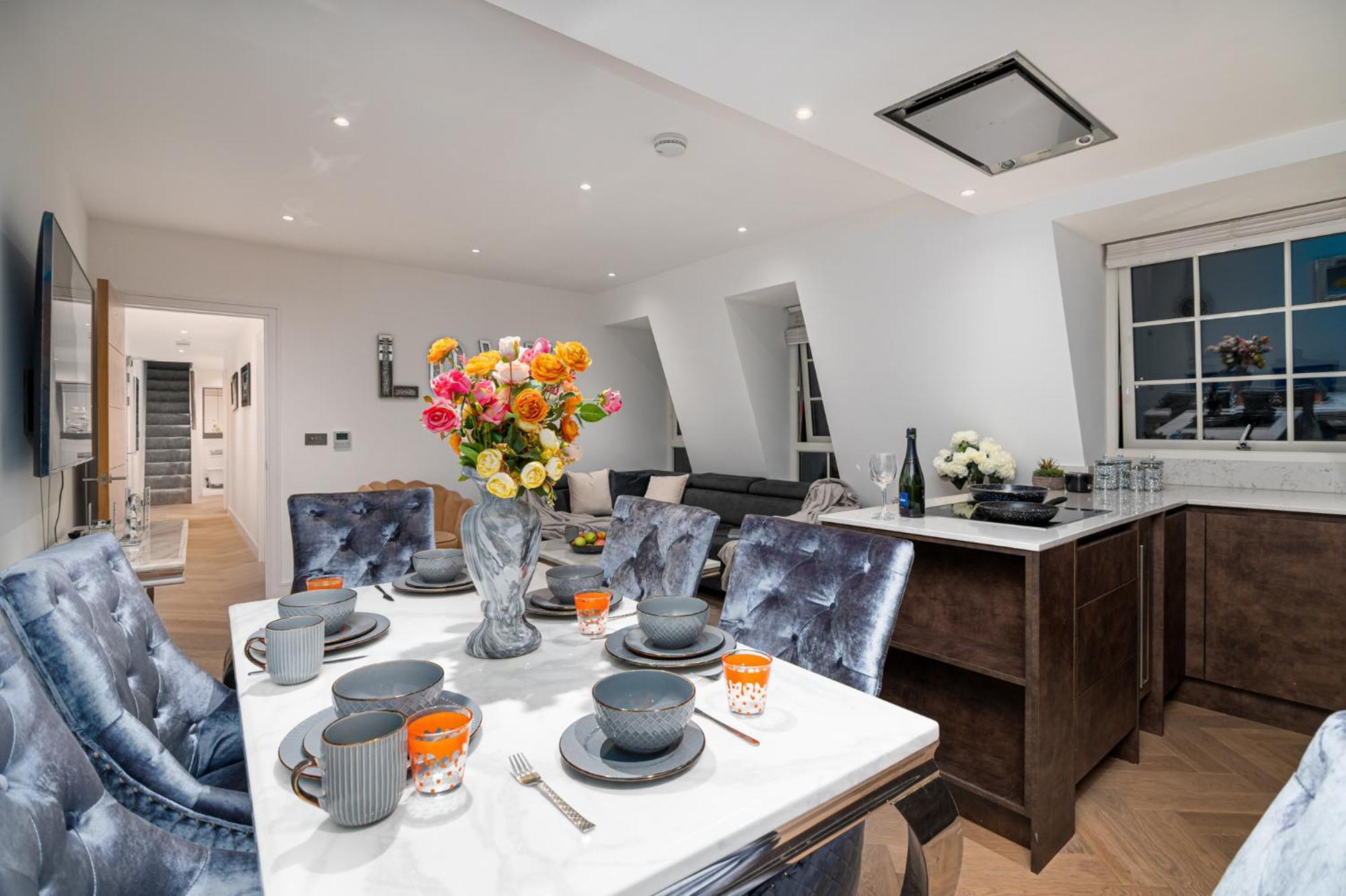 Apartamento Spectacular 2-bedroom Penthouse In Marble Arch 75 Londres