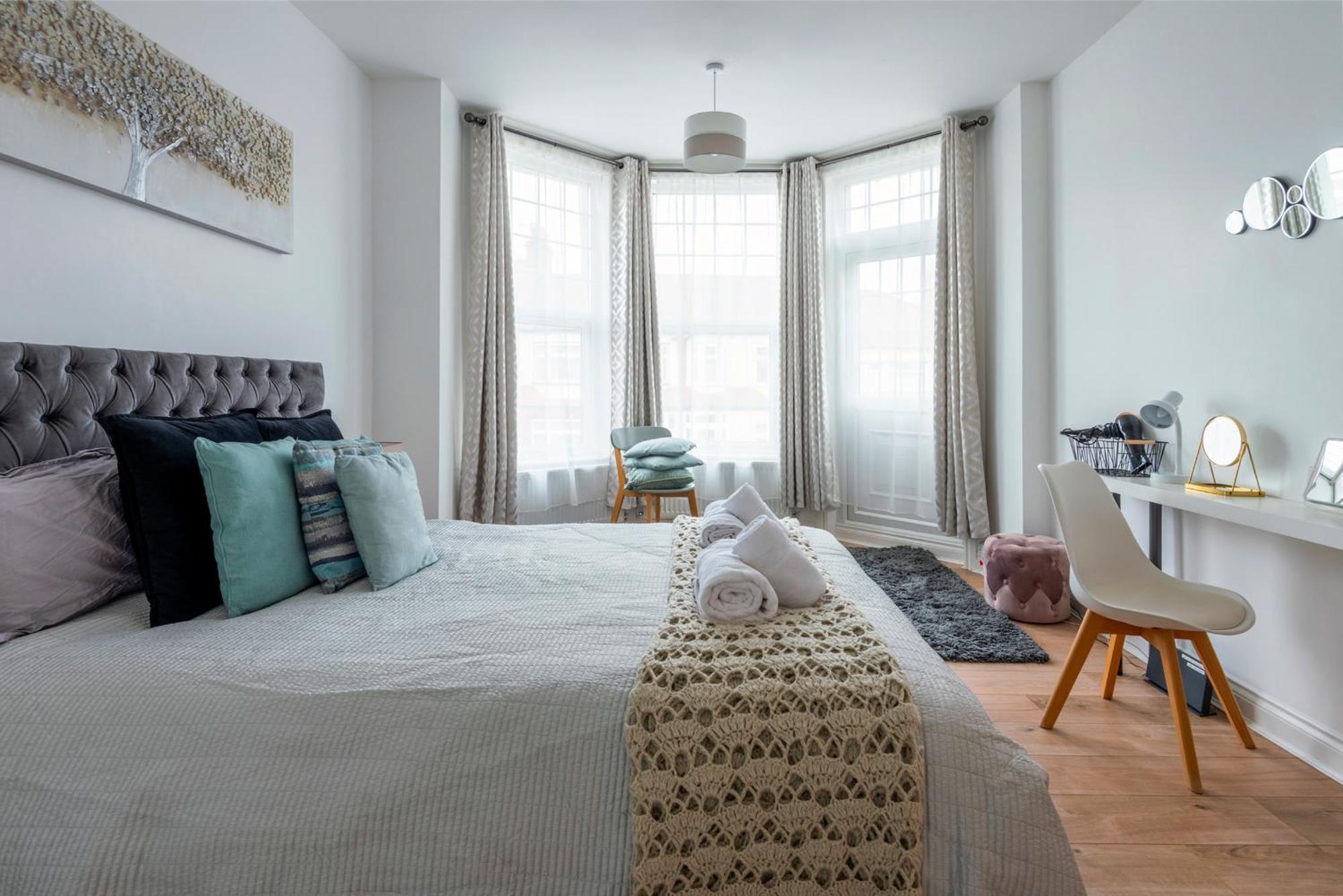 Woodside Gardens Luxury Near Alexandra Palace, Tottenham Stadium & Drumsheds *