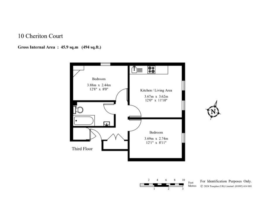Chic 2-bed Apartment, Free Wi-fi And Parking Londres